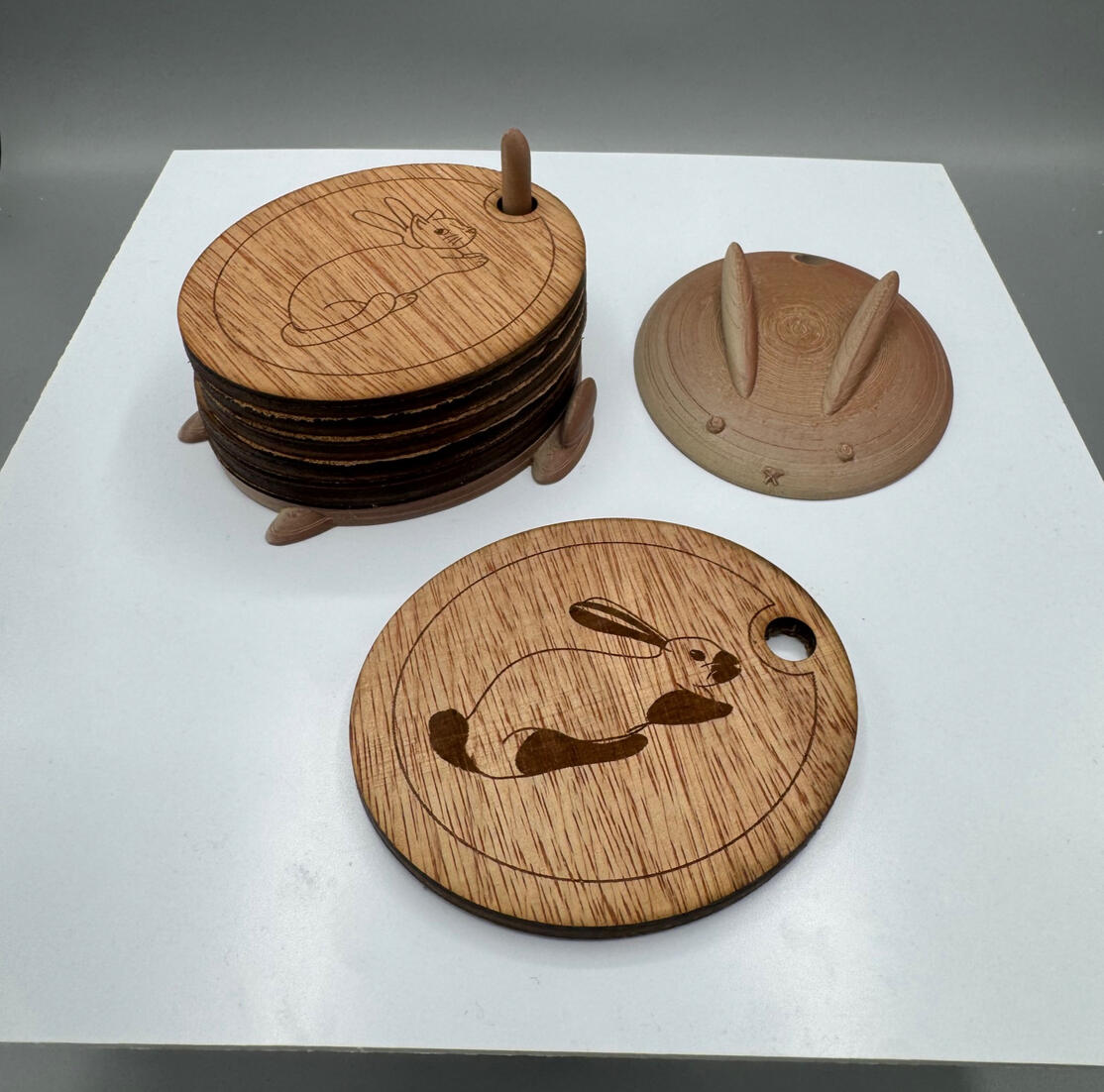Bunny Coasters