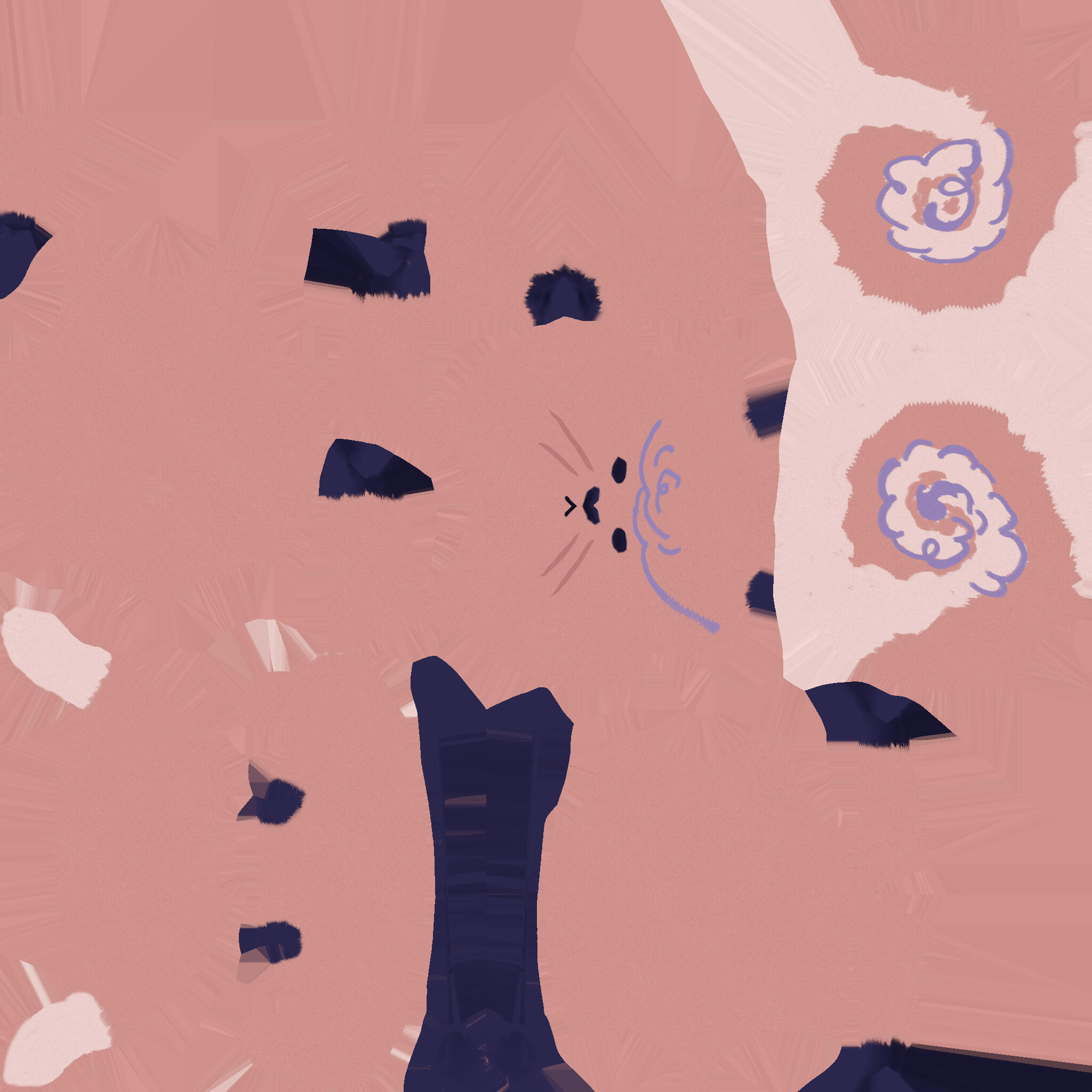 Mascot base color texture