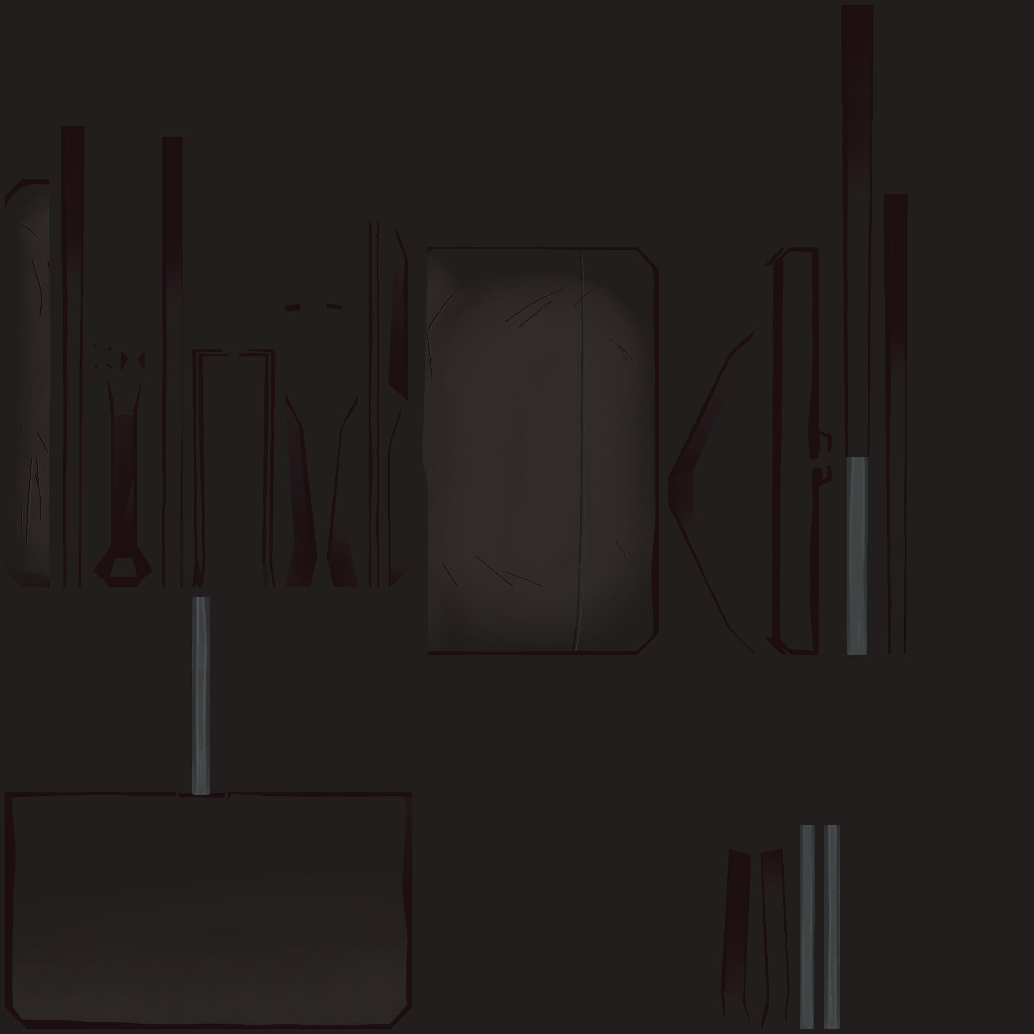 music stand base color texture