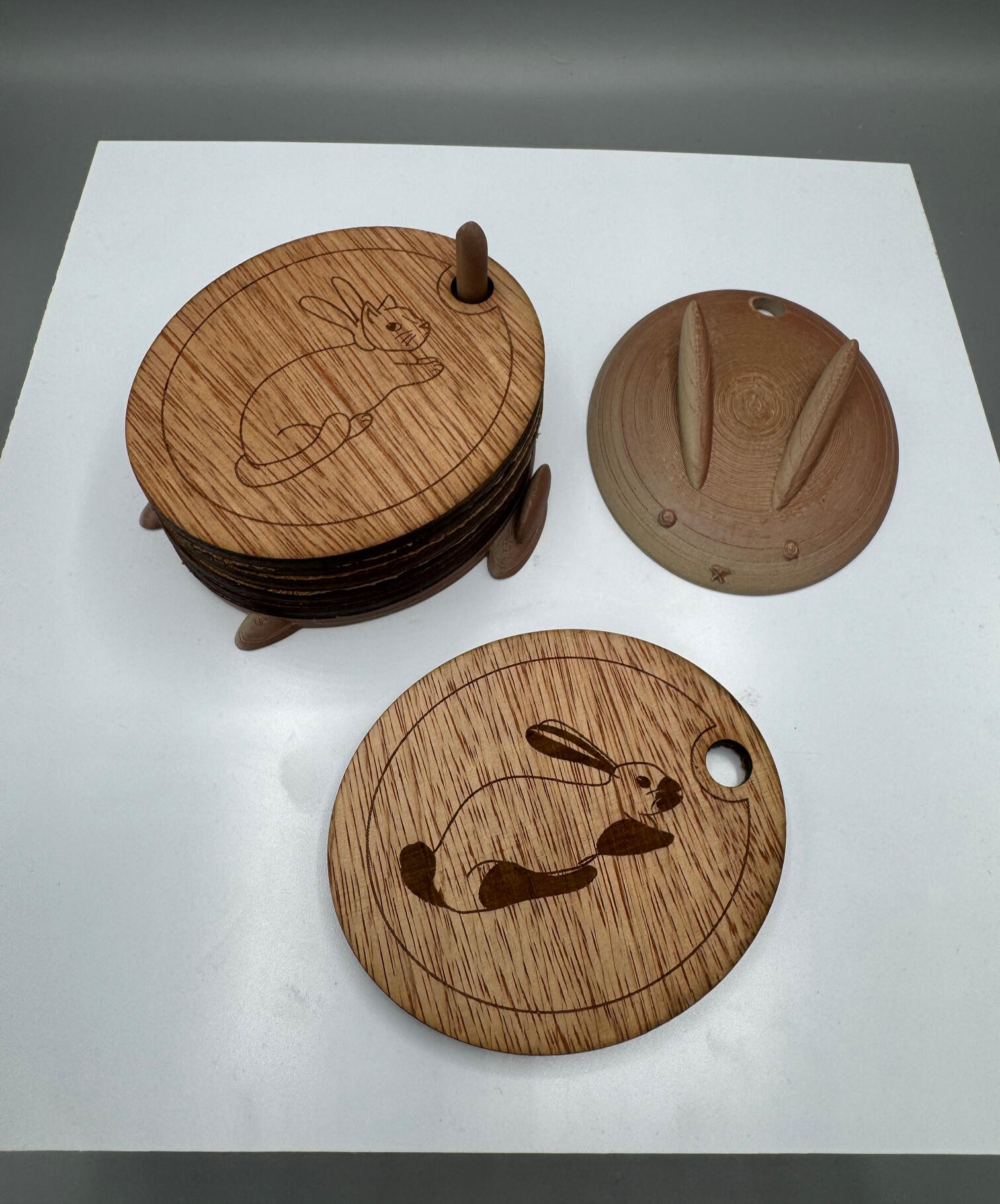 Bunny Coasters 2