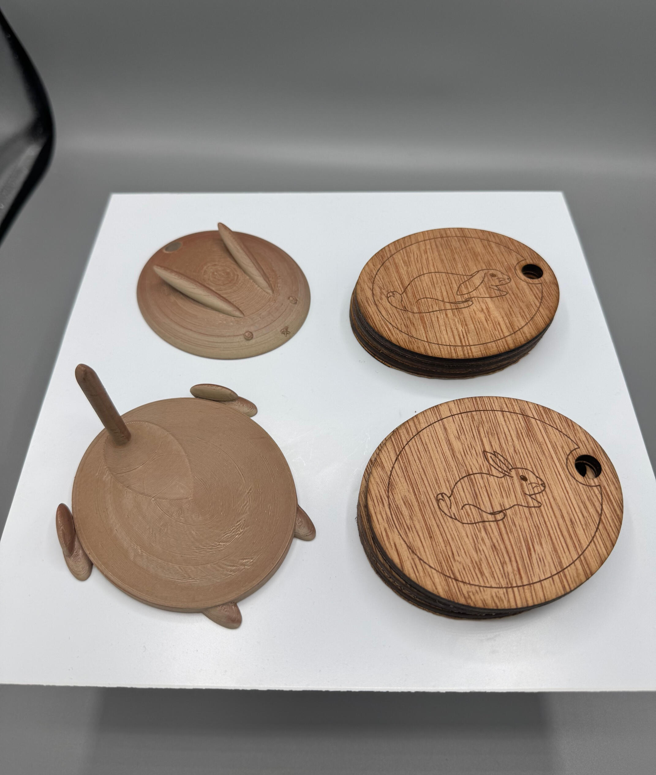 Bunny Coasters 1
