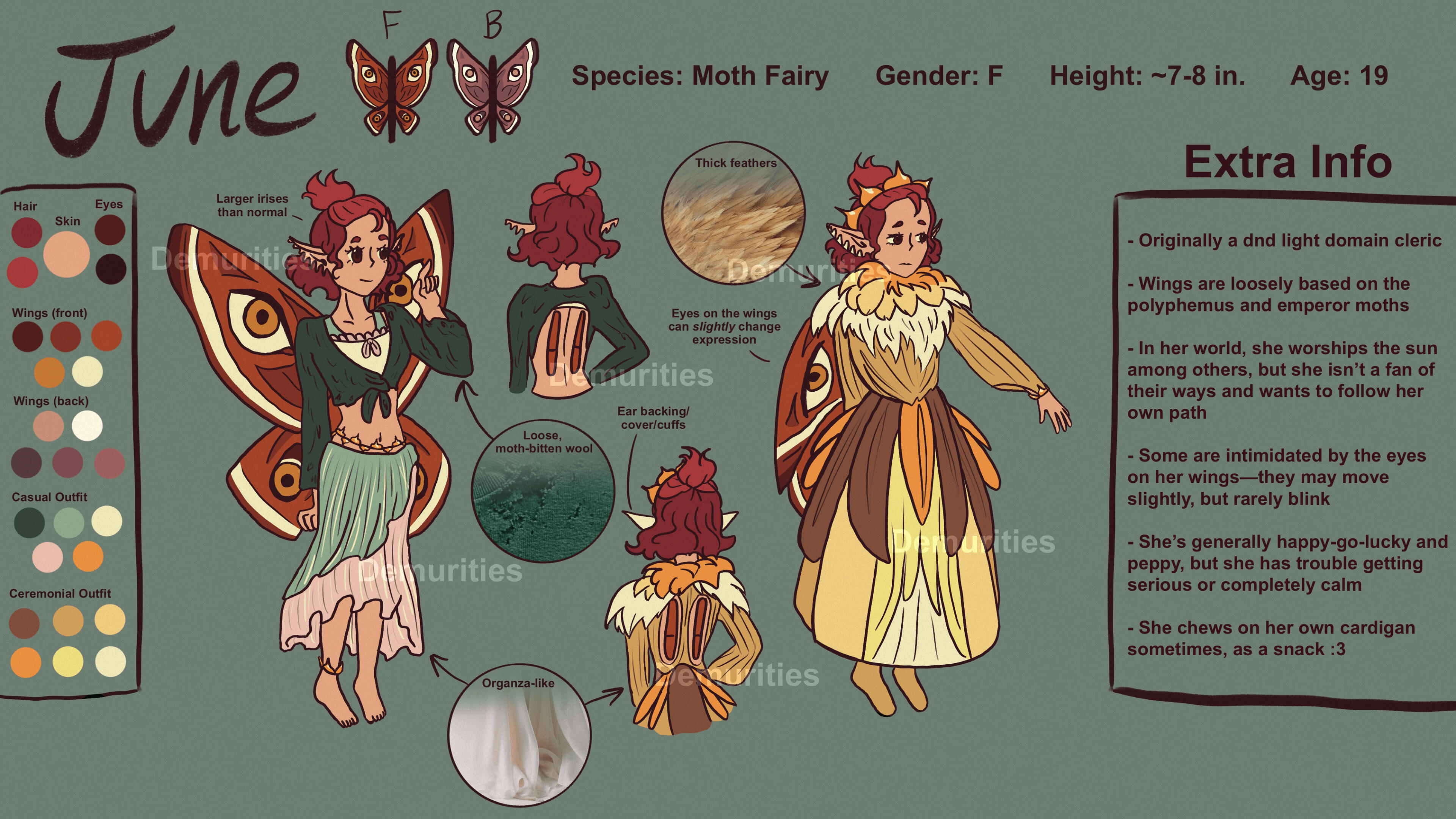 June character design