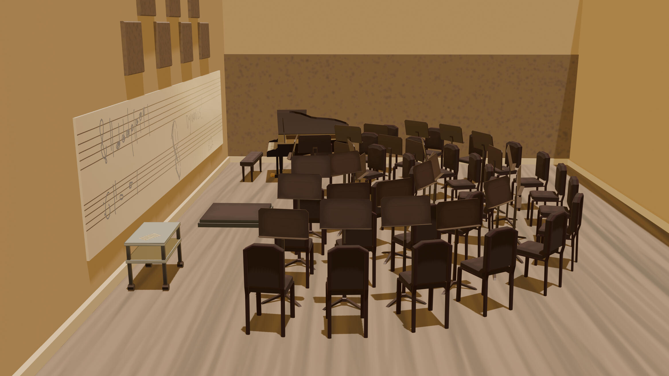 Music Room final render