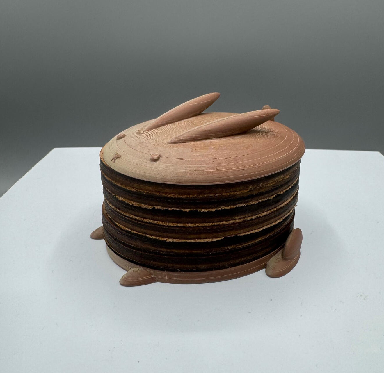 Bunny Coasters - stacked