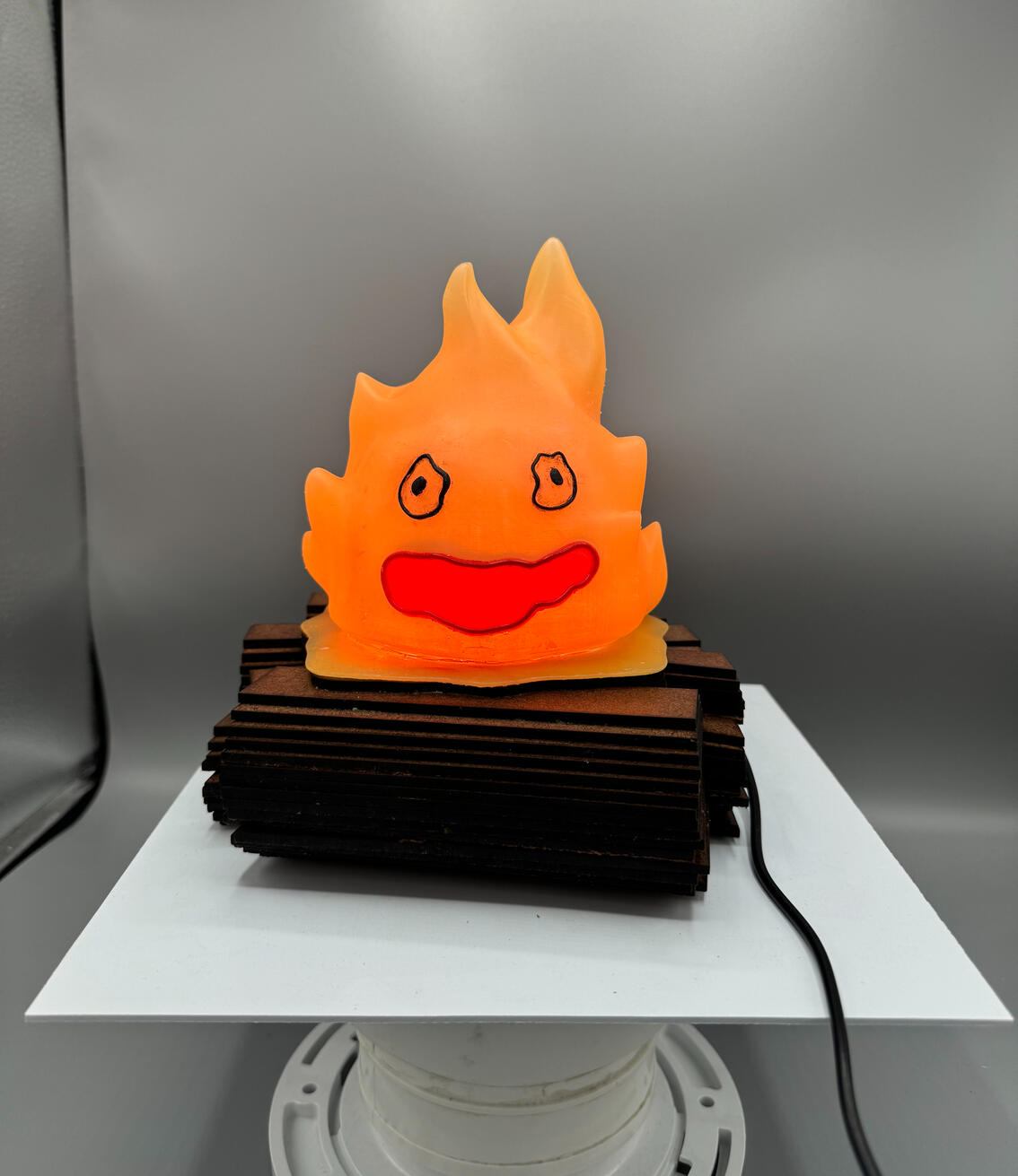 Calcifer Lamp (Credits to Studio Ghibli)