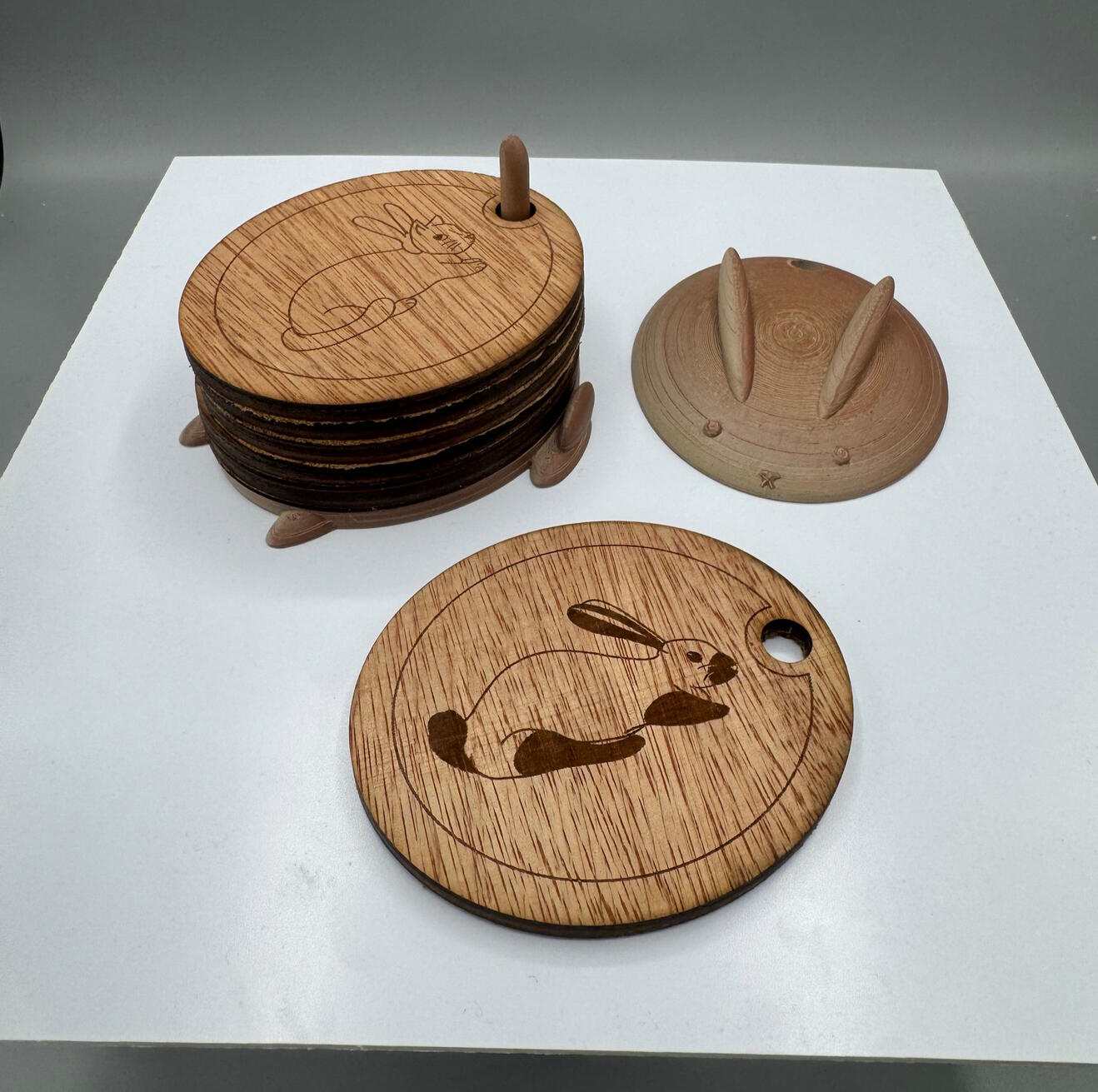 Bunny Coasters - more designs